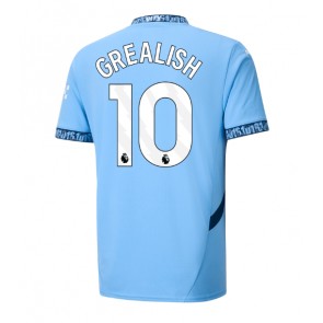 Billiga Manchester City Jack Grealish #10 Hemmatröja 2024-25 Kortärmad